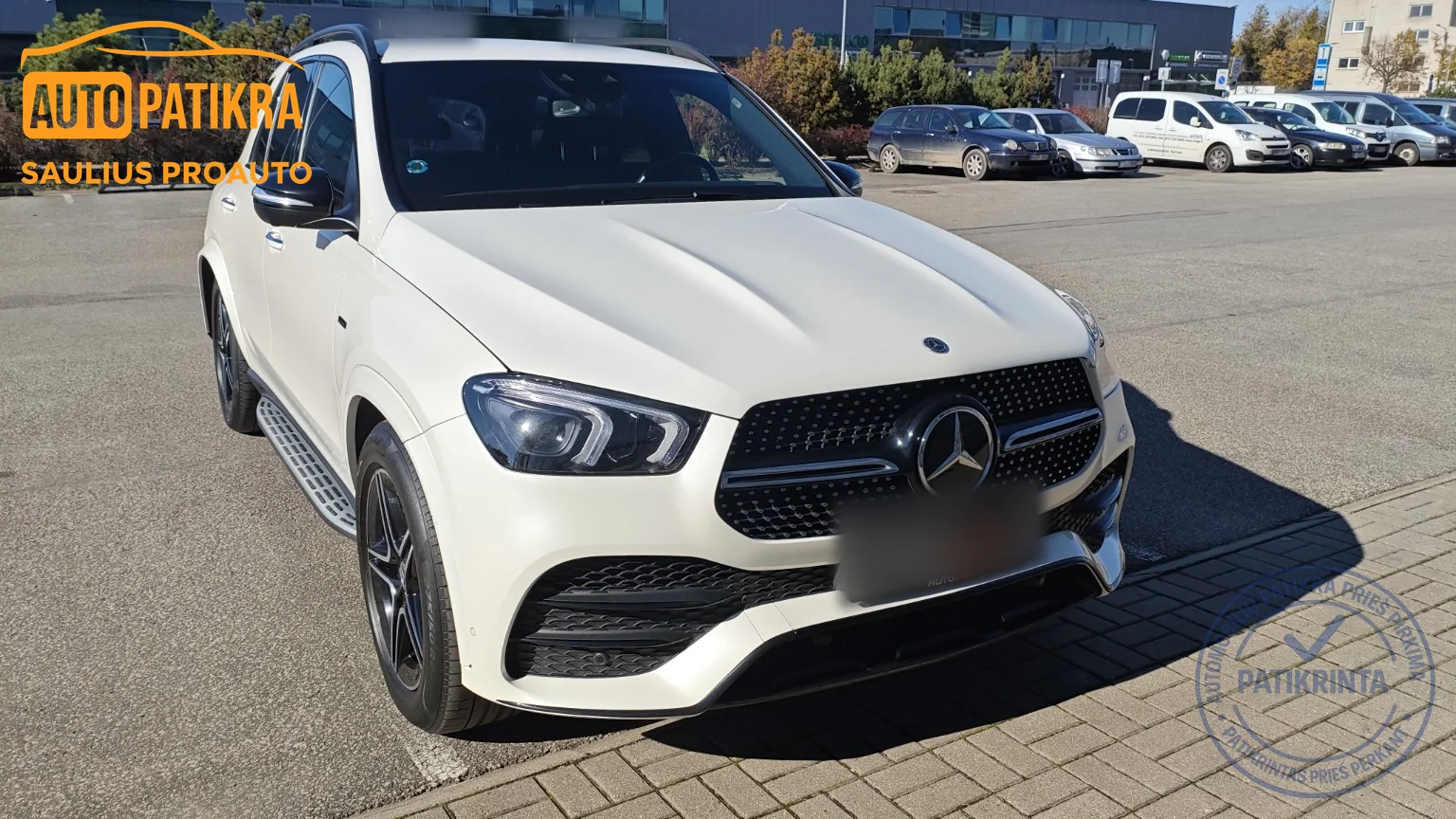 Mercedes-Benz GLE 350 de Plug-in Hybrid patikra prieš pirkimą Vilniuje