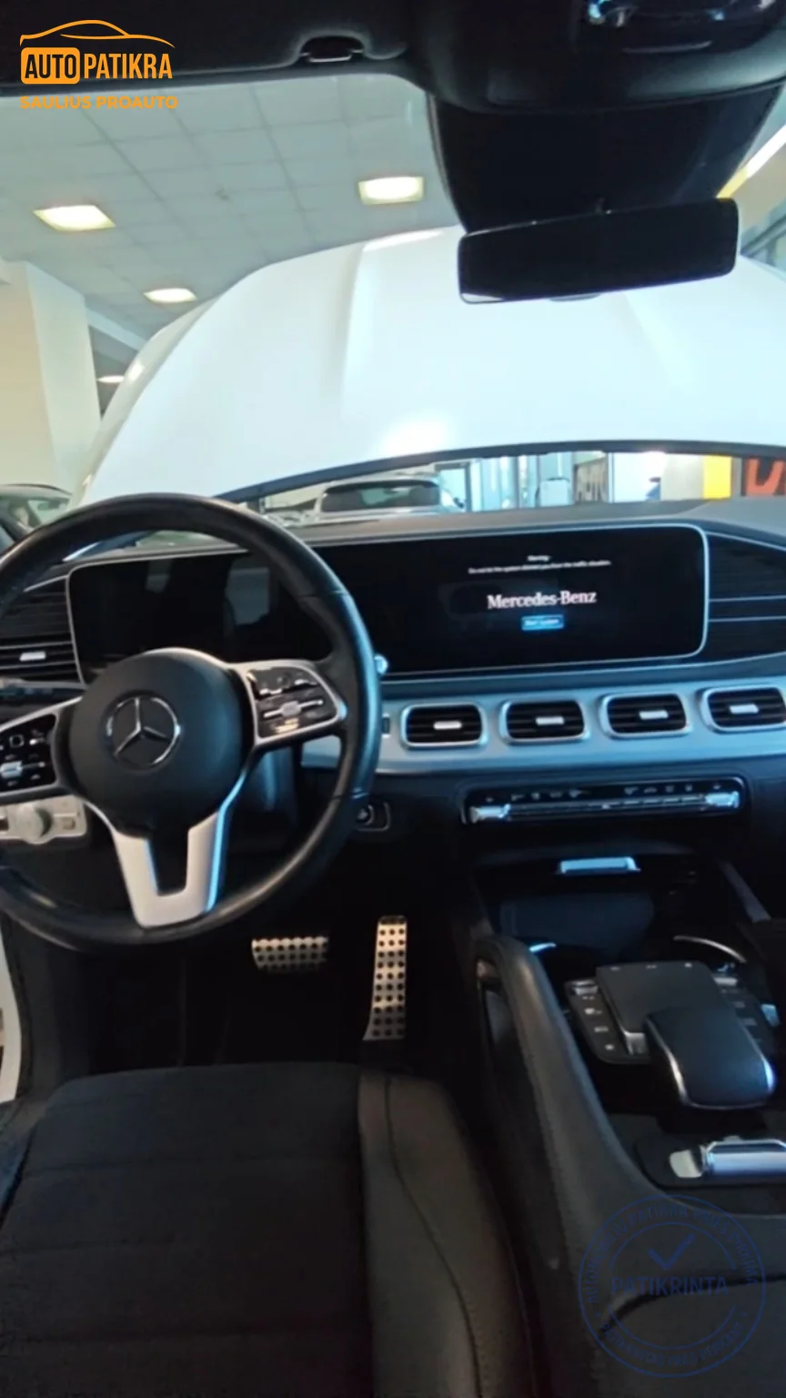 Mercedes-Benz GLE 350 de salono patikra prieš pirkimą