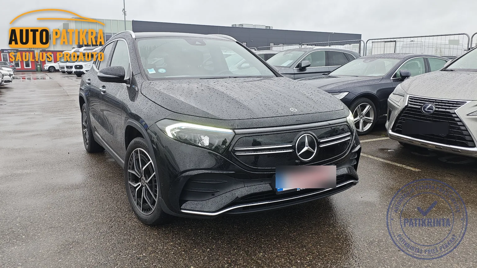 Mercedes-Benz EQA 250 2022 pre-purchase EV inspection in Vilnius