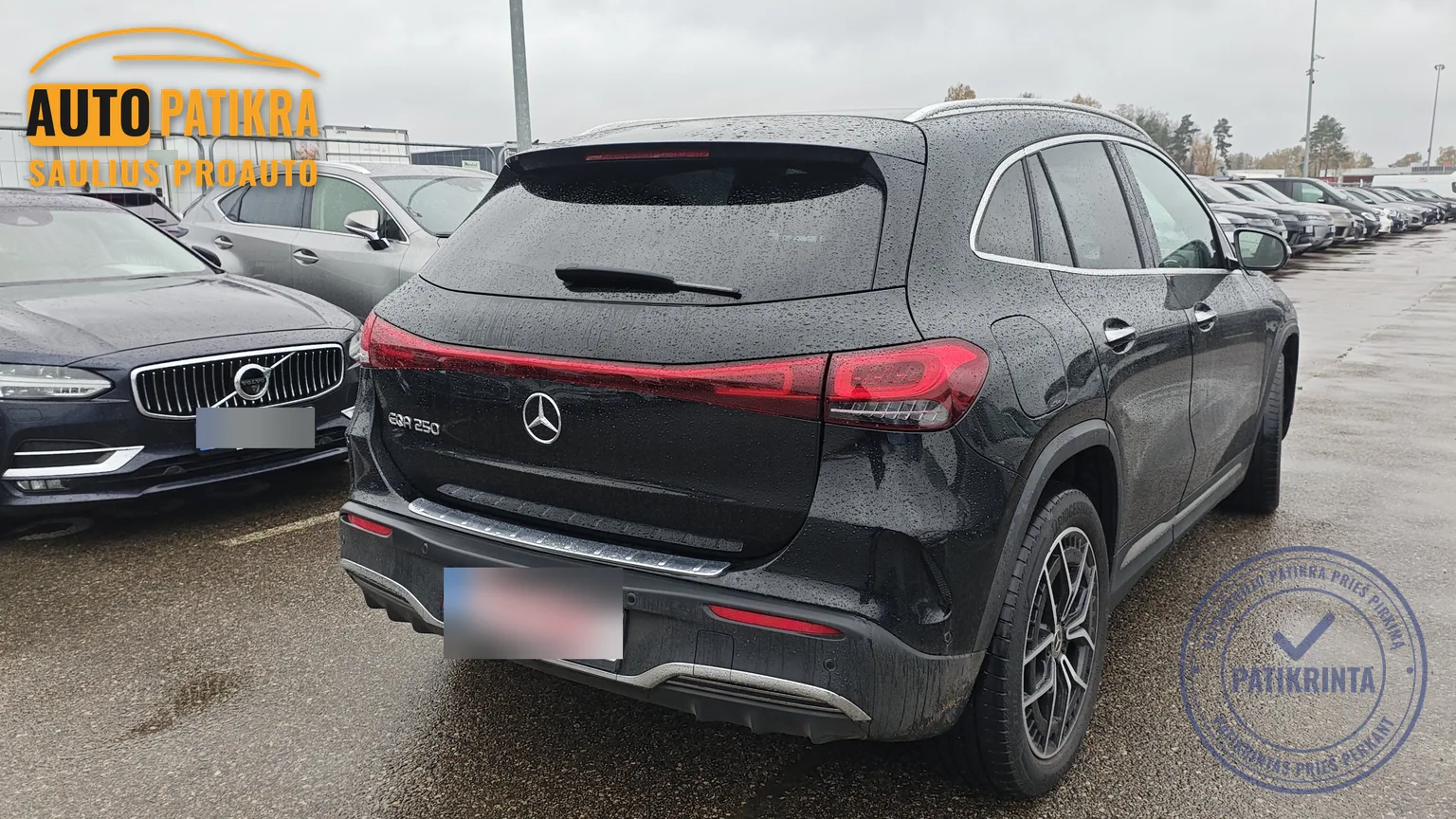 Mercedes-Benz EQA 250 rear – original factory paint